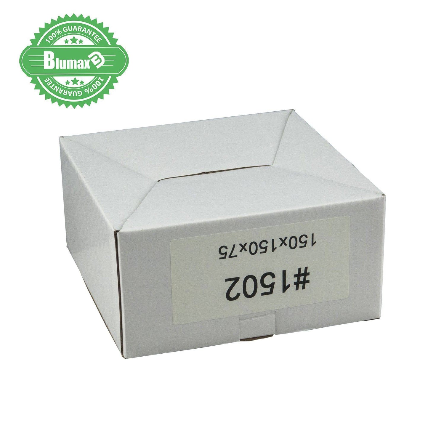 100x 150mm x 150mm x 75mm White Carton Cardboard Shipping Box (#1502)