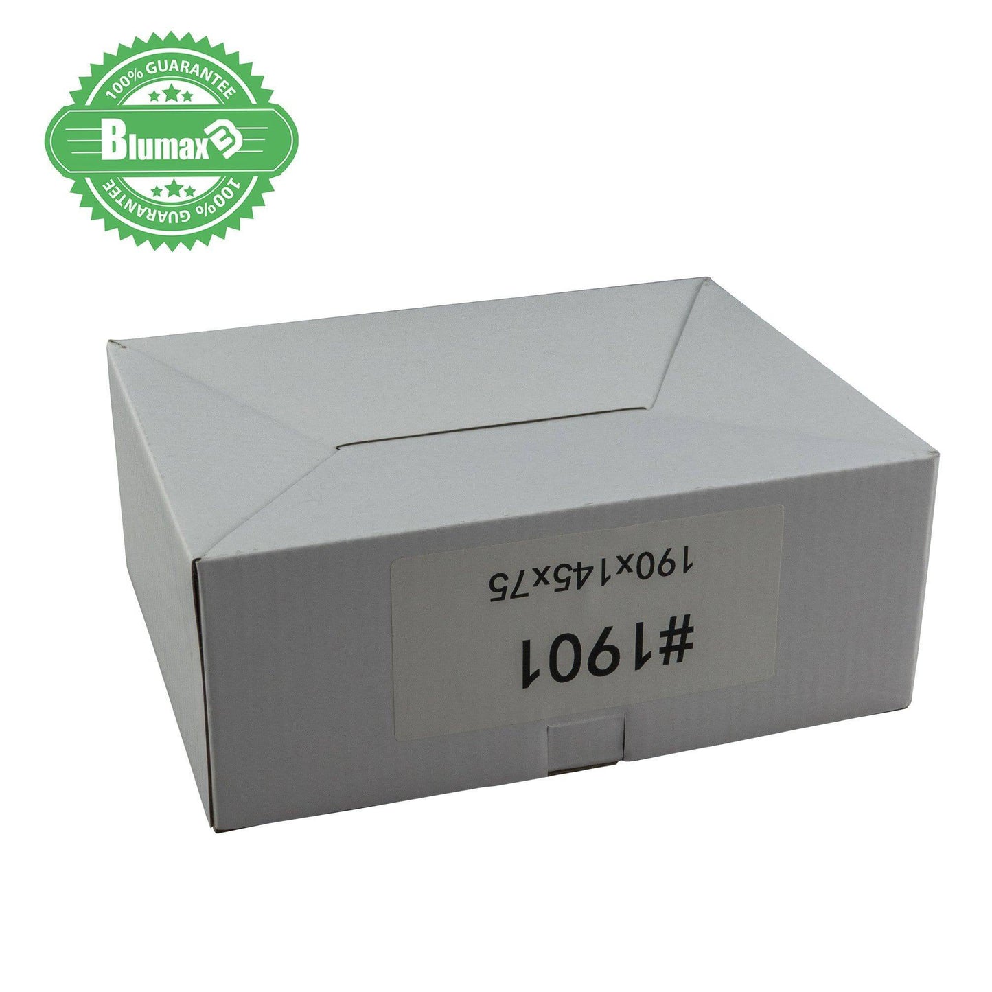 100x 190mm x 145mm x 75mm White Carton Cardboard Shipping Box (#1901)