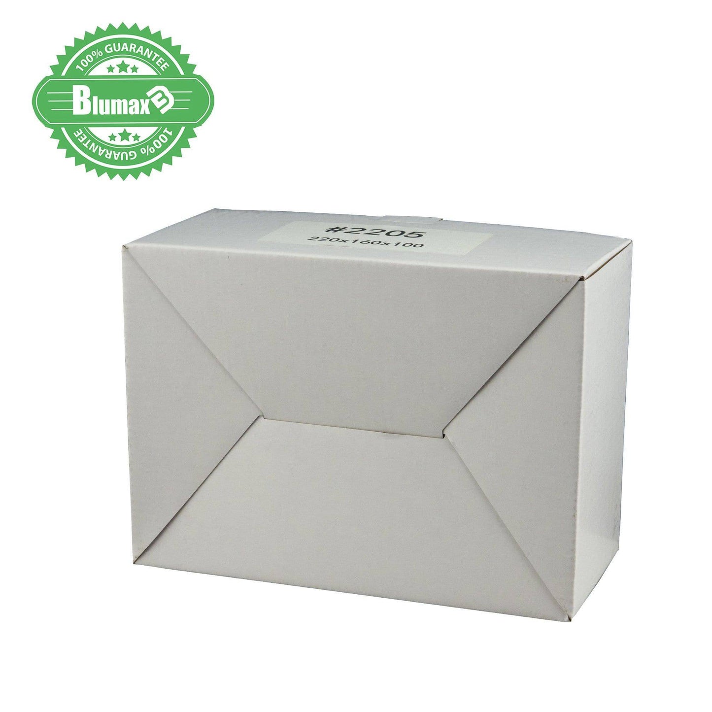 White Carton Cardboard Shipping Mailing Box 100x 220mm x 160mm x 100mm (#2205)