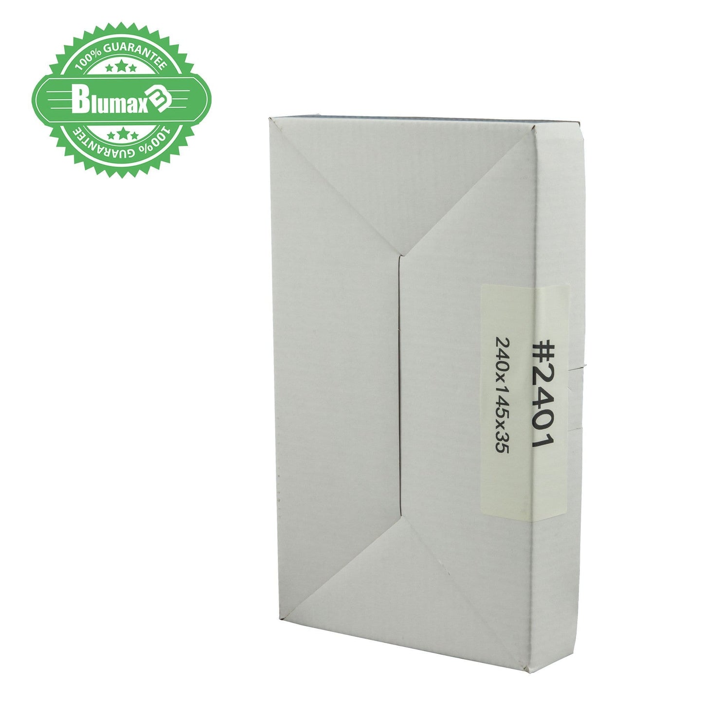 White Carton Cardboard Shipping Mailing Box100x 240mm x 145mm x 35mm (#2401)