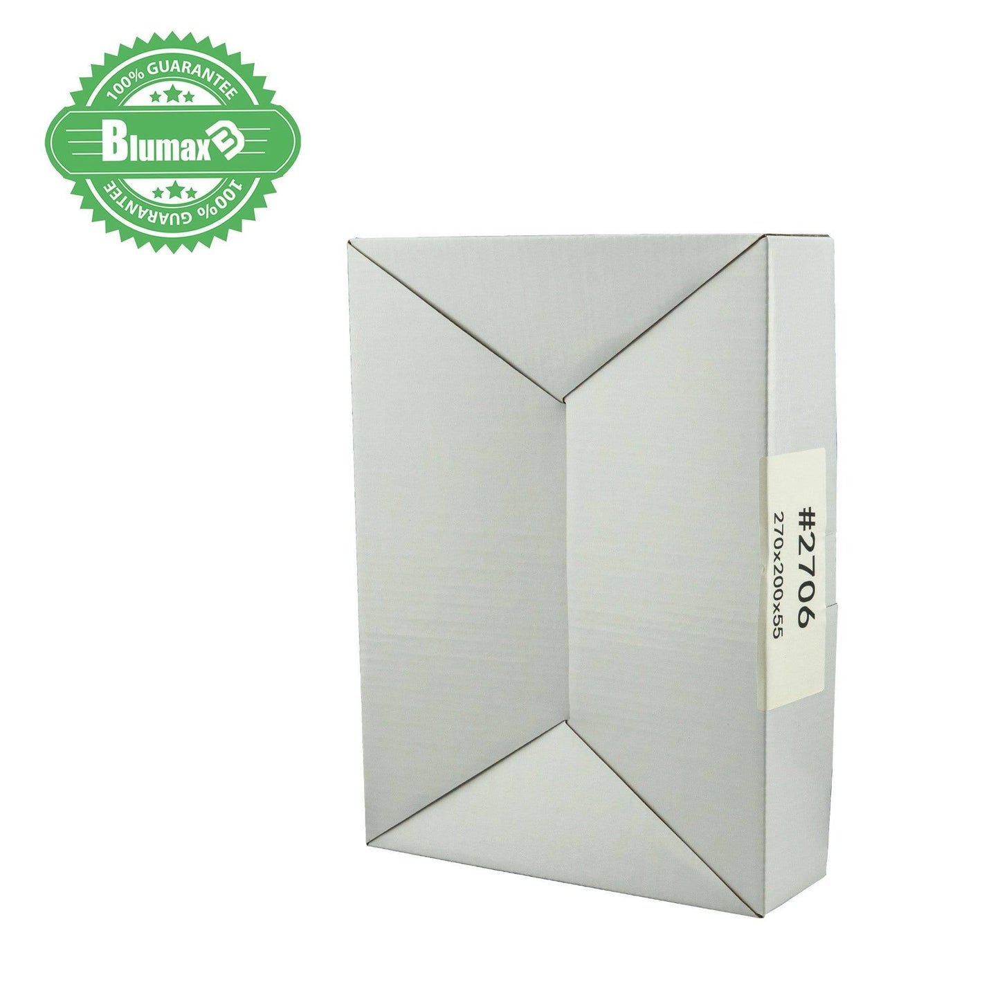 White Carton Cardboard Shipping Mailing Box100x 270mm x 200mm x 55mm (#2706)