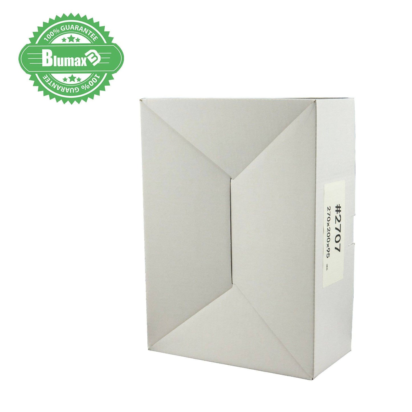 White Carton Cardboard Shipping Mailing Box 100x 270mm x 200mm x 95mm (#2707) for 3KG satchel
