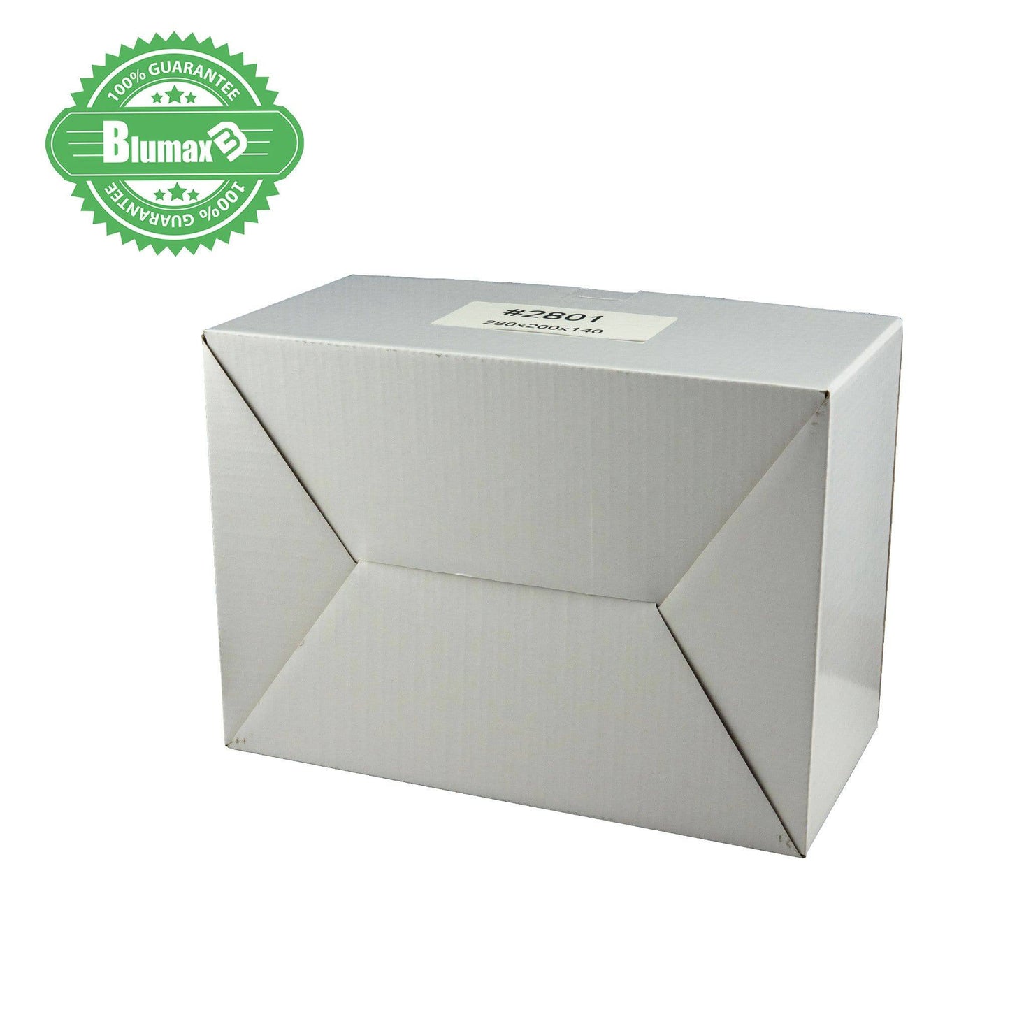 White Carton Cardboard Shipping Box 100x 280mm x 200mm x 140mm (#2801)