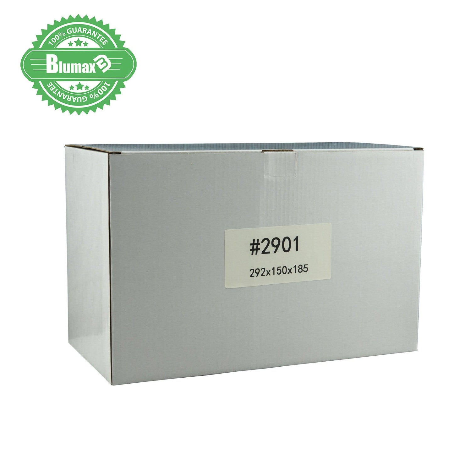 White Carton Cardboard Shipping Box 100x 292mm x 150mm x 185mm (#2901)