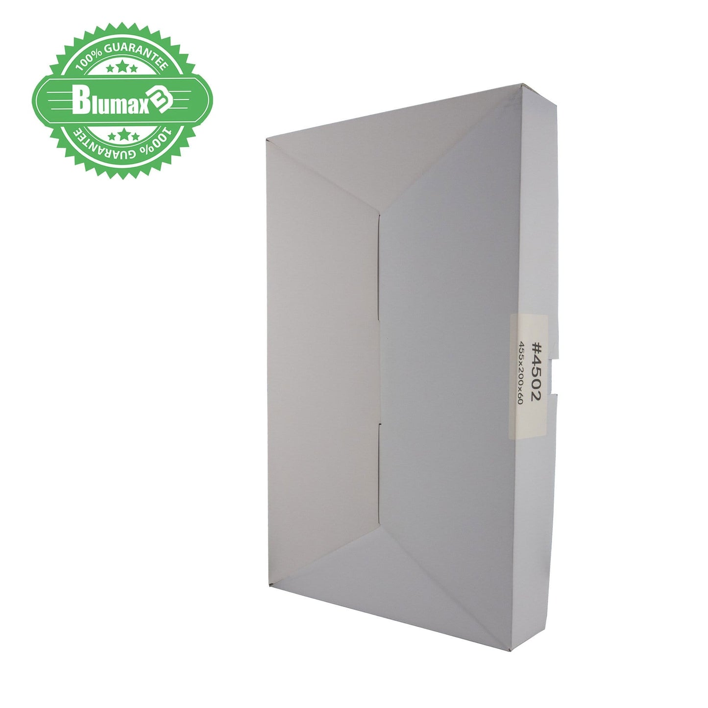 50x 455mm x 290mm x 60mm White Carton Cardboard Shipping Box (#4502)