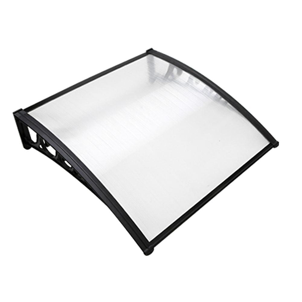 Window Door Awning Cover 1m x 1m-DIY Transparent