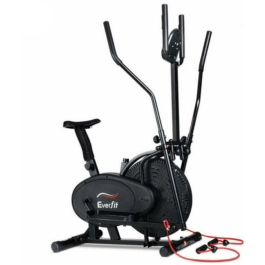 Everfit Exercise Bike 5 in 1 Elliptical Cross Trainer Home Gym Indoor Cardio