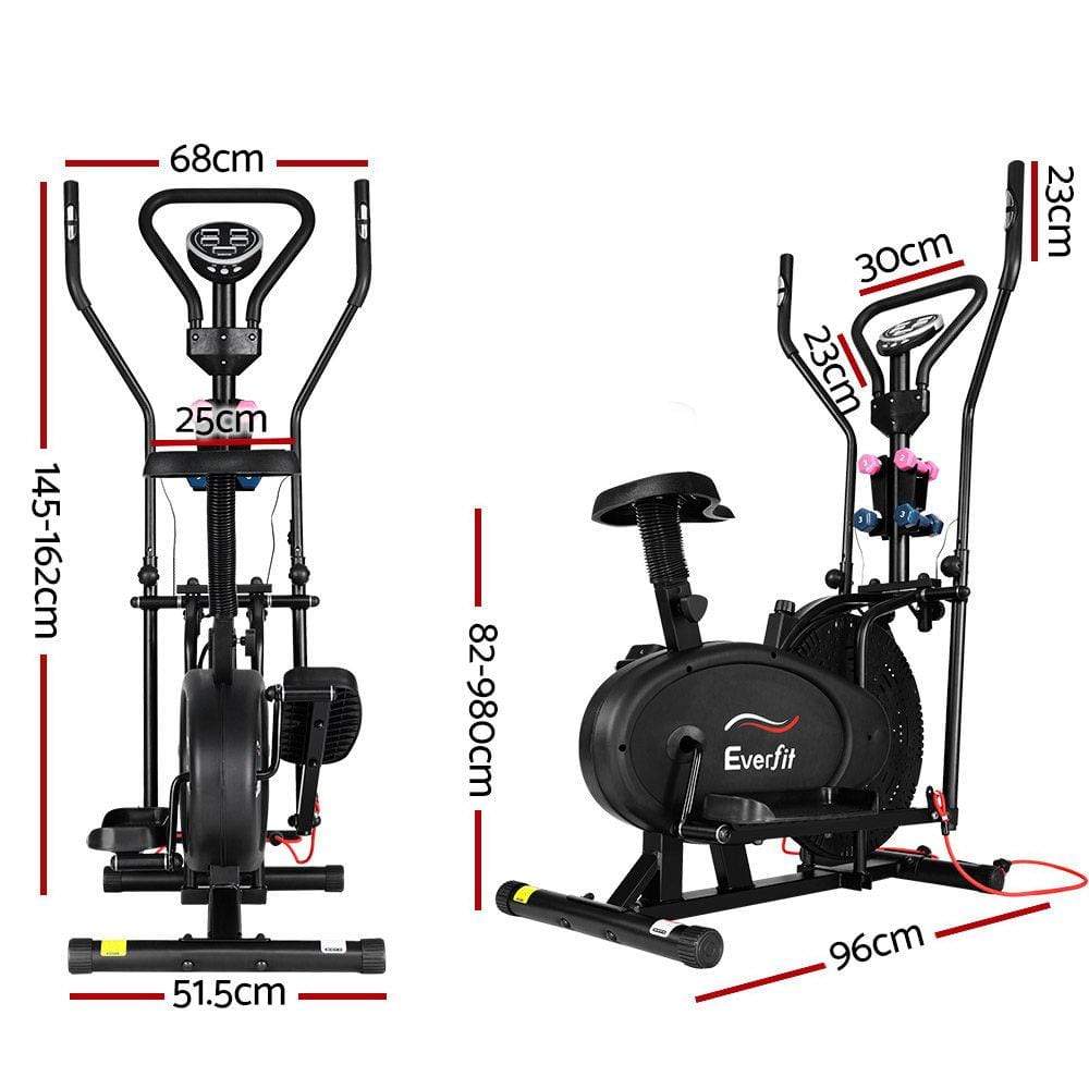Everfit Elliptical 6 in 1 Cross Trainer