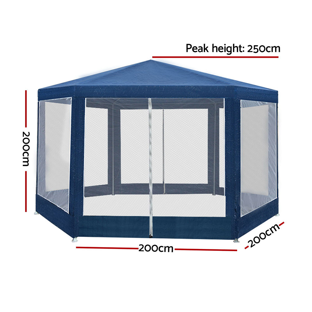 Gazebo Marquee 2.5m-Navy