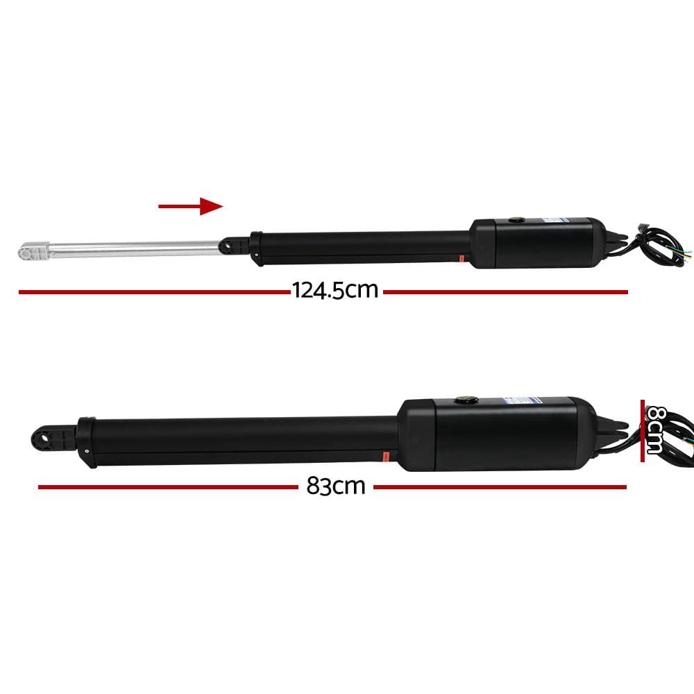 Automatic Electrical Swing Gate Opener -40W-Solar Power Electric Remote Control 600KG