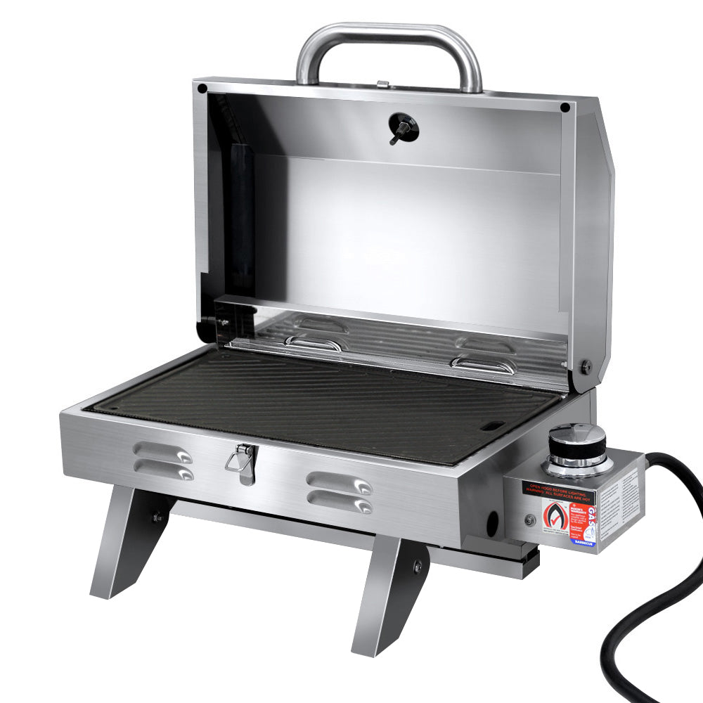 Portable Gas BBQ 46.5cm x 28.5cm