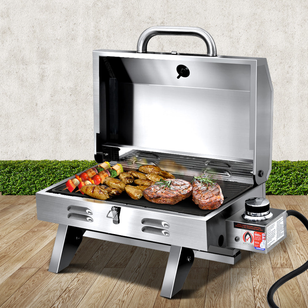 Portable Gas BBQ 46.5cm x 28.5cm