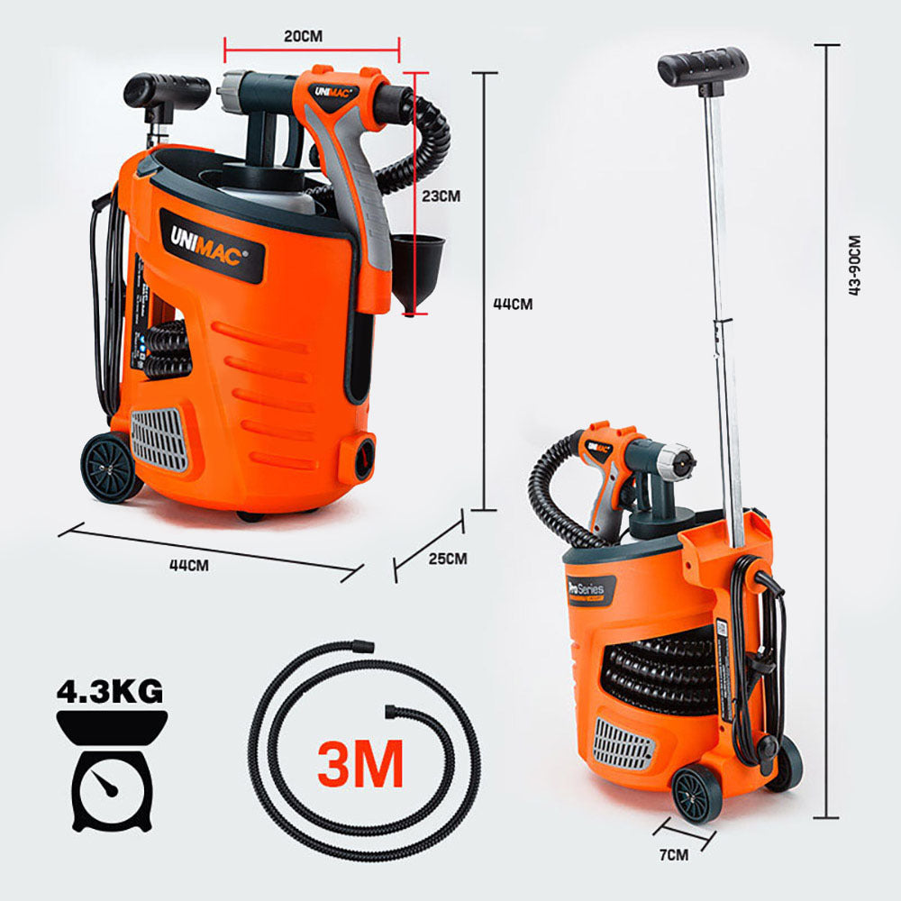 UNIMAC 740W HVLP Electric Paint Sprayer