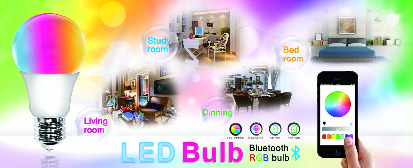 MV SMART BULB 9W E27 TWIN PACK