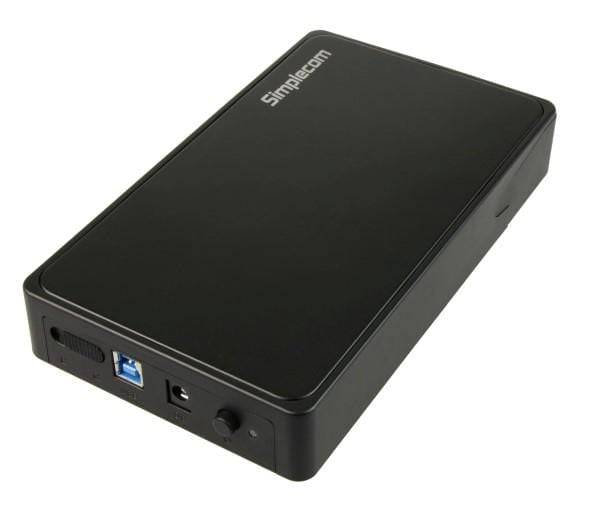 Simplecom SE325 免工具 3.5 吋 SATA 硬碟轉 USB 3.0 硬碟盒 黑色