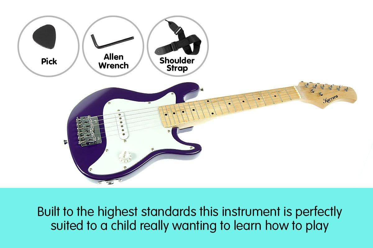 Karrera Electric Guitar Kids - Purple
