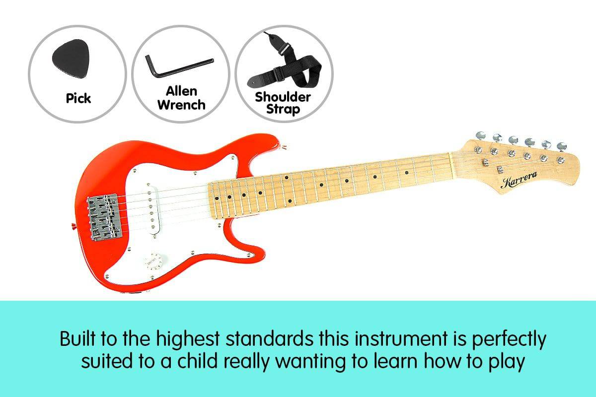 Karrera Electric Guitar Kids - Red
