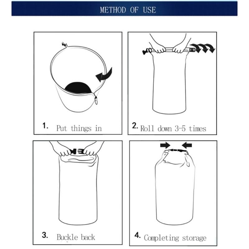 Dry bags Waterproof 6PCS Waterproof