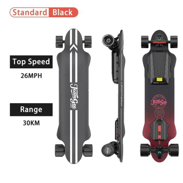 TeamGee H20 Electric Skateboard Trucks Skate Board Adult Electirc Motor Skateboards 40KM Range Longboard