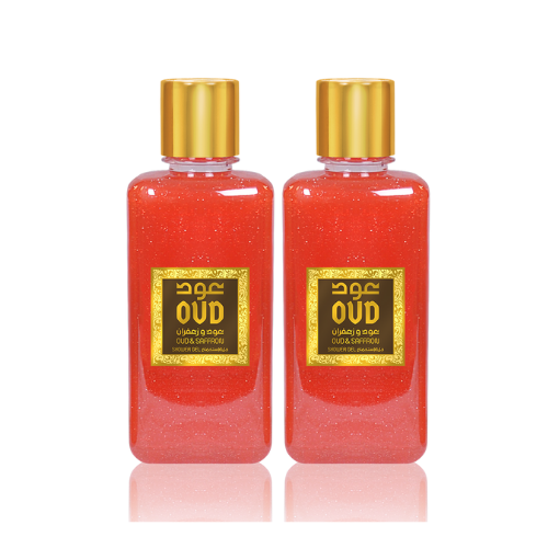 Saffron & Oud Shower Gel - 2 Packs