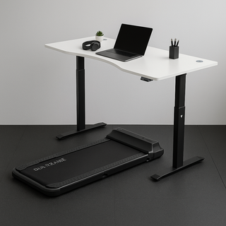 Walking Pad Treadmill with Standing Desk