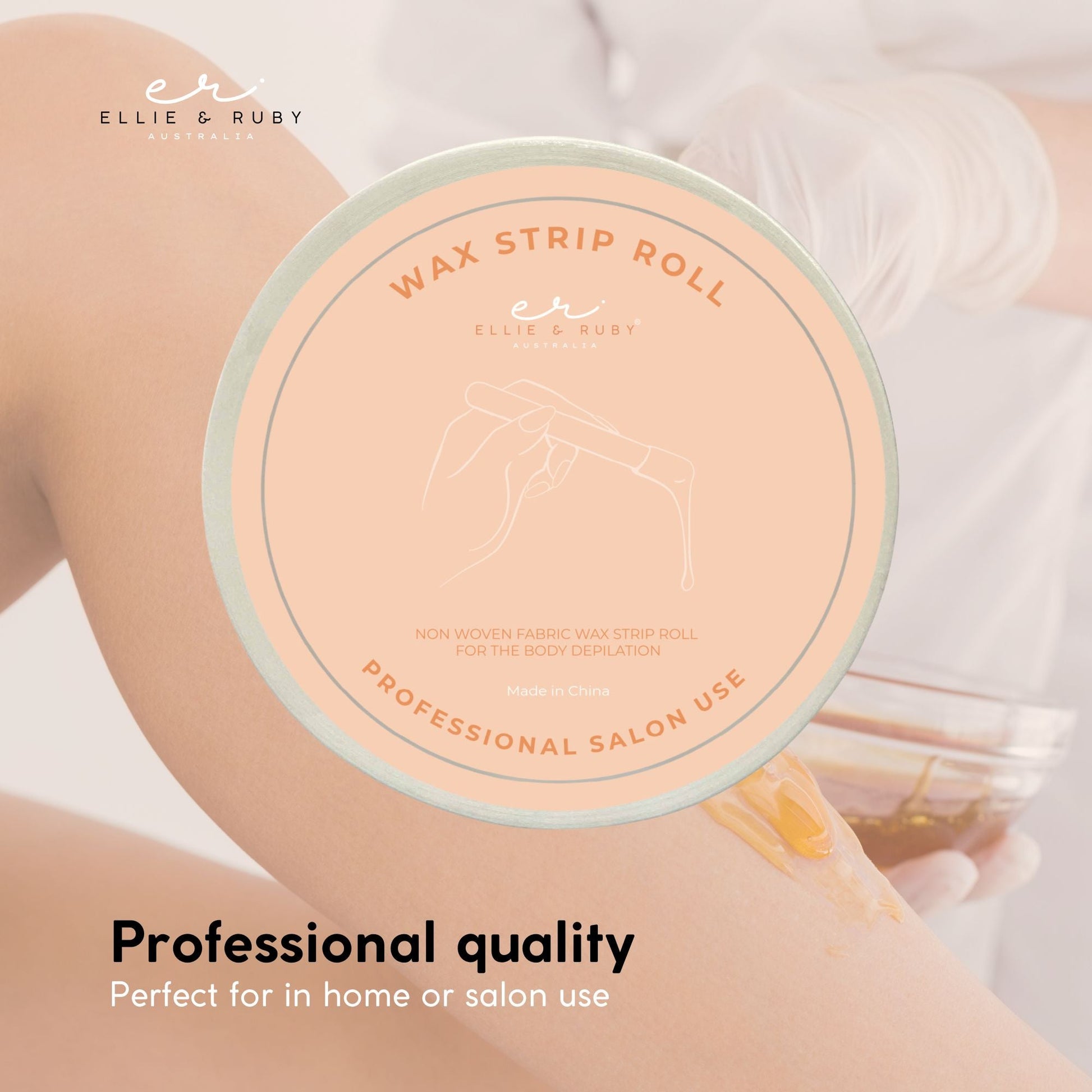 100 Yards 91m Wax Roll &nbsp;- 70gsm Non Woven Disposable Hair Removal Waxing Strips

This is a non-woven professional strength disposable wax strip roll of 70gsm thickness, used for waxing hair removal and suitable for all wax types. Their soft feel is ideal for the face and all parts of the body.