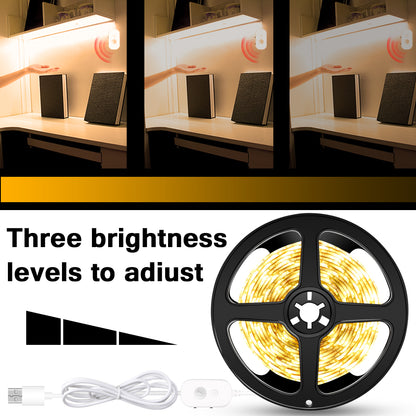 LED Motion Sensor Cabinet Light Bar – Waterproof Soft Glow - Factory Direct Shop