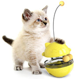 Interactive Cat Tumbler Treat and Food Dispenser Slow Feeder with Ball_9