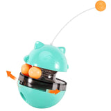 Interactive Cat Tumbler Treat and Food Dispenser Slow Feeder with Ball_11