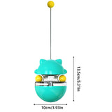Interactive Cat Tumbler Treat and Food Dispenser Slow Feeder with Ball_2