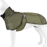 Hooded Pet Winter Jacket Thick and Comfortable Padded Dog Clothes_3
