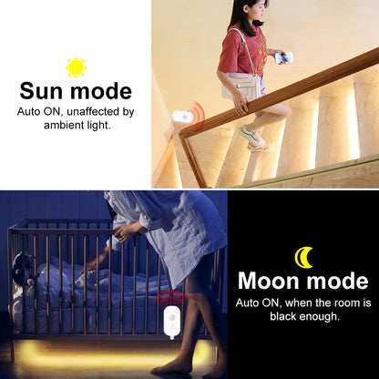 LED Motion Sensor Cabinet Light Bar – Waterproof Soft Glow - Factory Direct Shop