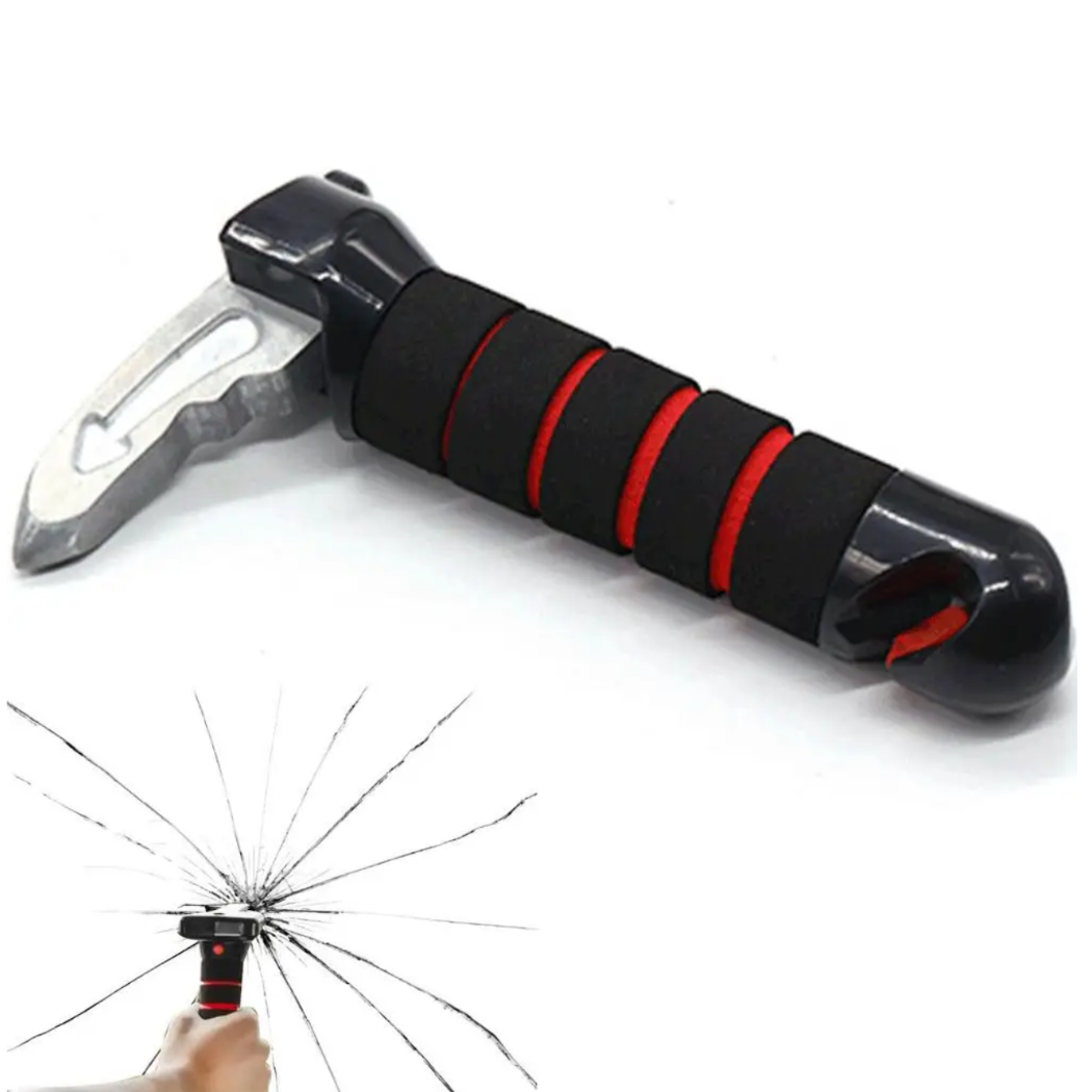 Elderly Mobility Standing Car Aid Bar Exit Stand Support with Integrated LED Torch