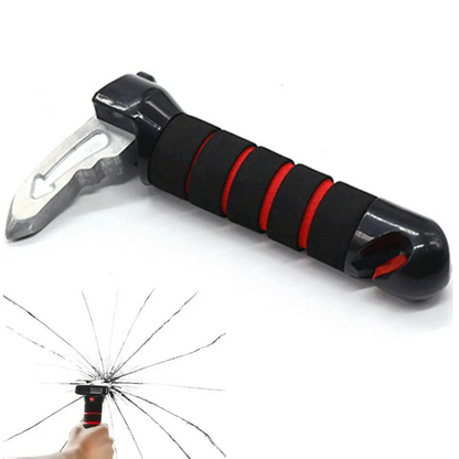 Elderly Mobility Standing Car Aid Bar Exit Stand Support with Integrated LED Torch