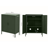 ArtissIn Buffet Sideboard Metal Cabinet - SWEETHEART Green