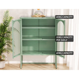 ArtissIn Buffet Sideboard Metal Cabinet - ELMA Green
