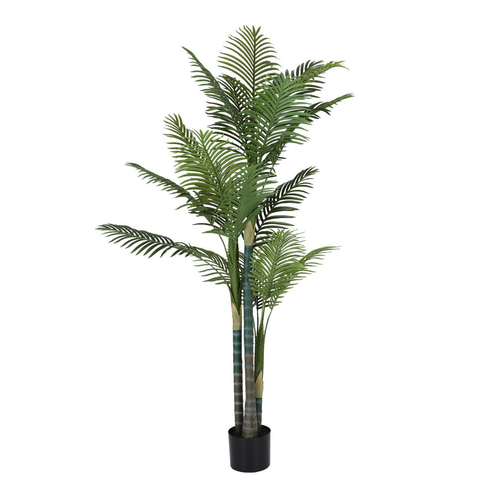 Artiss 180cm Artificial Palm Tree Faux Trees Indoor Decor Artificial Plants Lifelike Plant 1.8M