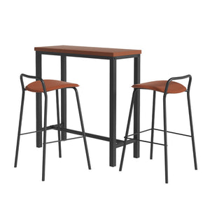 Artiss Bar Table and Stools Set Dining Desk Kitchen Chairs Cafe Pub