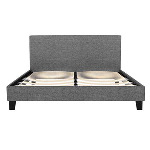 Artiss Neo Bed Frame Fabric - Grey Queen