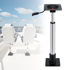 Seamanship Boat Seat Pedestal 55-75cm Adjustable Gas Lift 360 Degrees Swivel
