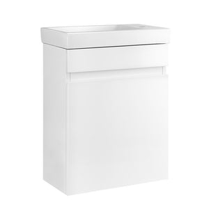 Bathroom Vanity Basin Cabinet-Cefito 400mm  White