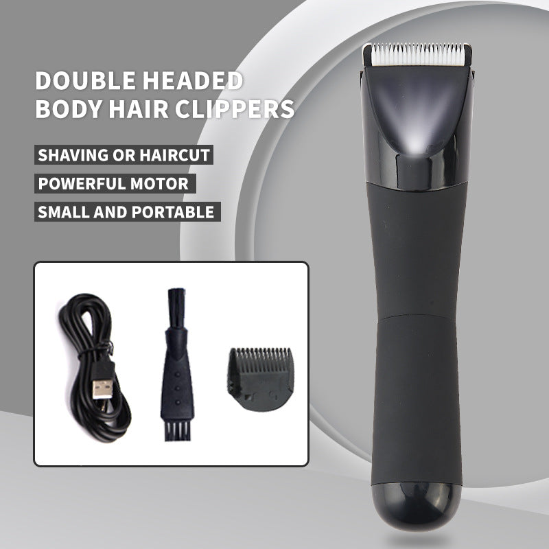 The Ultimate Grooming Tool for Men: Our 2-in-1 Double Headed Electric Body Hair Clippers!

Achieve a perfectly groomed look from head to toe with our versatile 2-in-1 Double Headed Electric Body Hair Clippers. This innovative device combines the functionality of a body trimmer and a shaver, allowing you to easily maintain your desired level of grooming with one convenient tool.