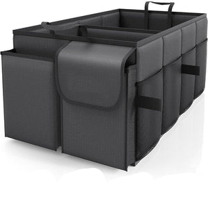 Large-Capacity Foldable Car Trunk Storage Organizer

Maximize the space in your car with this collapsible backseat storage box. Ideal for organizing and storing tools, groceries, and travel necessities, it adds convenience and keeps your car clean.
