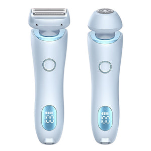 2-in-1 Electric Razor for Women

Achieve smooth and flawless skin effortlessly with our 2-in-1 Electric Razor for Women. Designed for versatile grooming, this rechargeable hair removal device is perfect for arms, legs, underarms, bikini line, and even facial touch-ups.