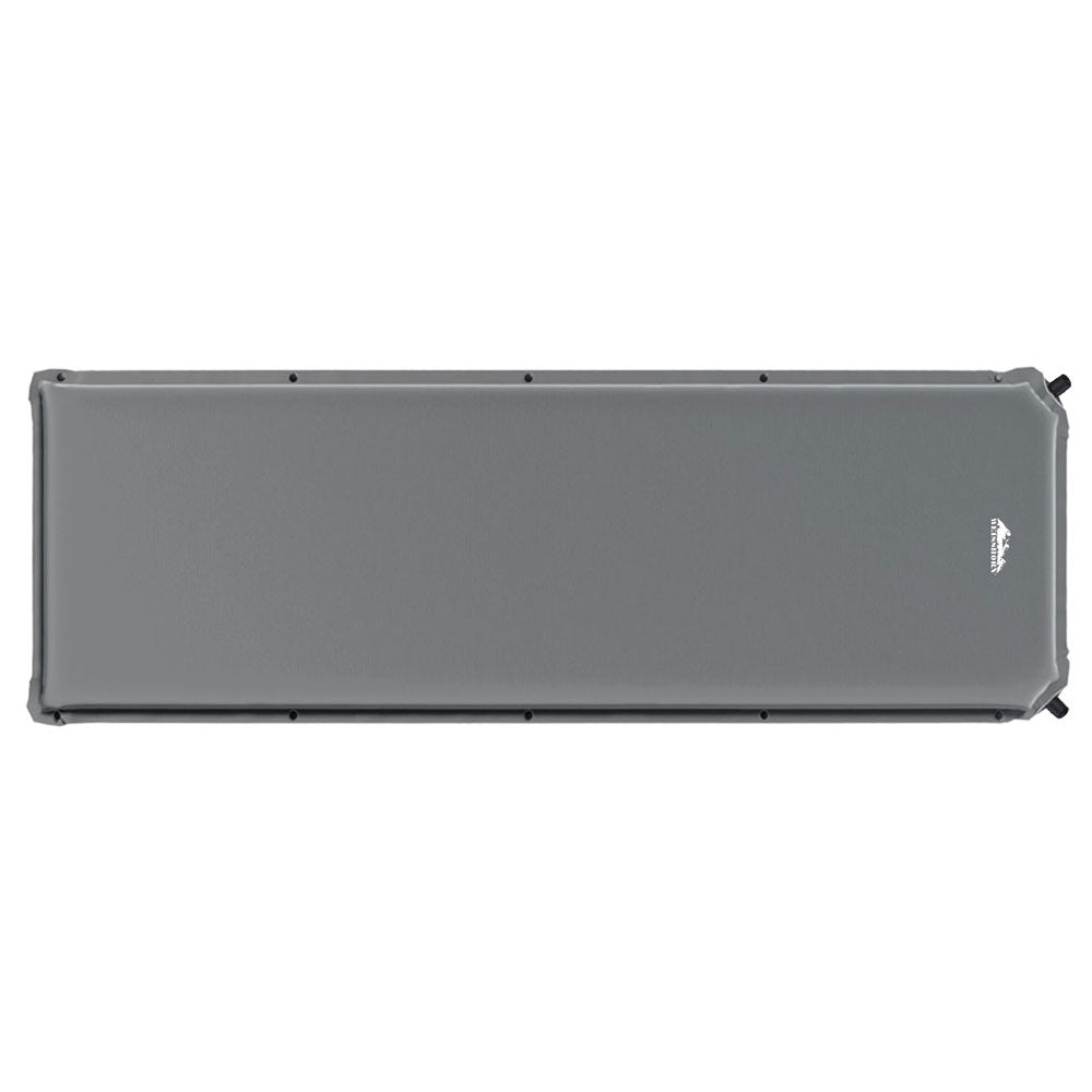 Air Mattress  Weisshorn Self Inflating Mattress Single Grey