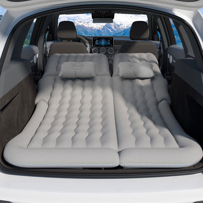 Car Mattress 175x130x12cm Inflatable SUV Back Seat Camping Bed Grey