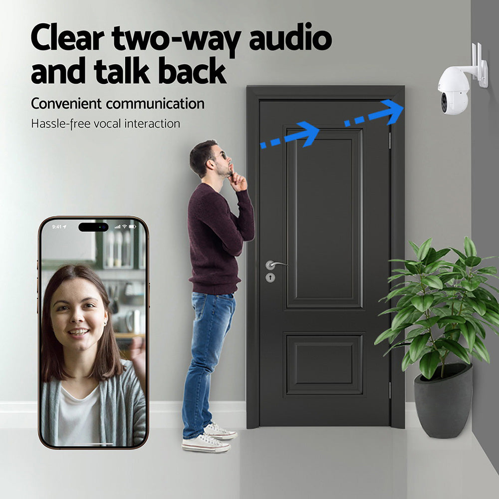 UL-tech Wireless IP Camera Outdoor CCTV Security HD 1080P WIFI PTZ 2MP