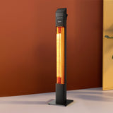 Devanti Radiant Electric Tower Heater Portable Remote Control - 2000W