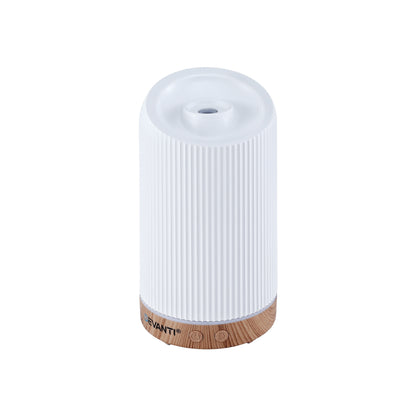 Devanti Ultrasonic Aroma Diffuser Aromatherapy 200ml LED Lights Iron Humidifier Forest