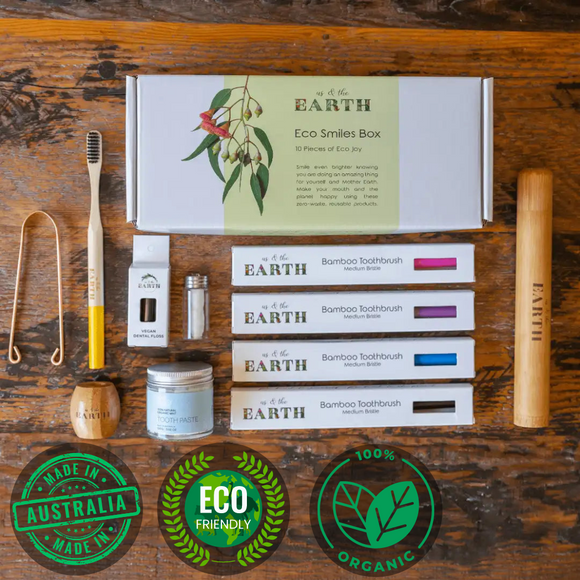Eco Friendly Smiles Box - Chemical Free Tooth Care  Australian Made